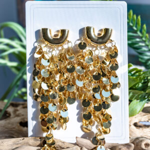 Sequin Tassel Drop